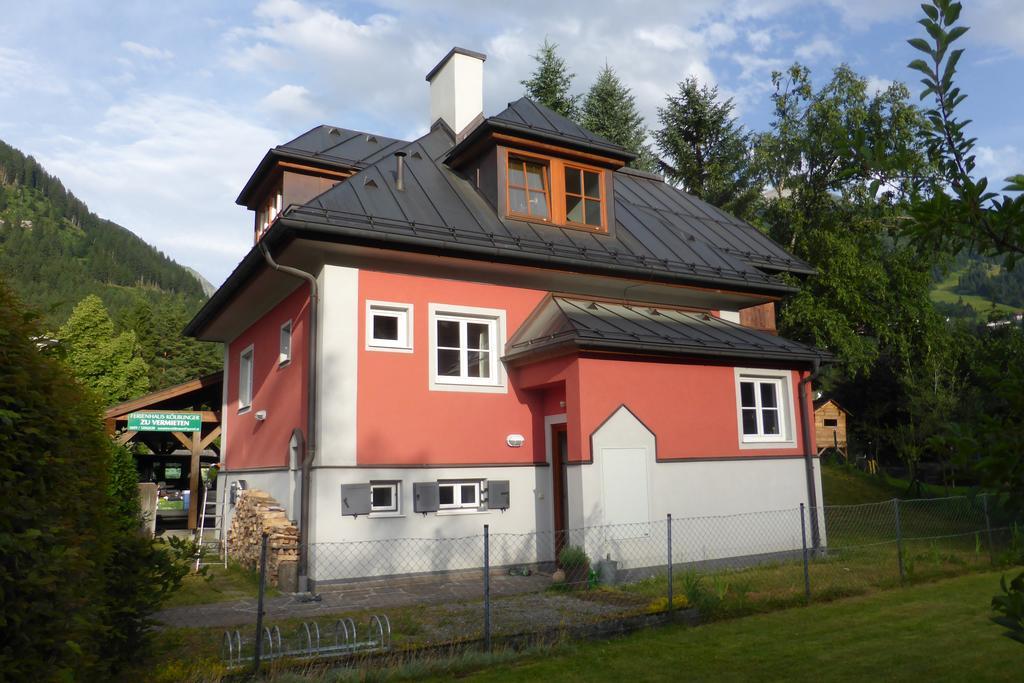 Villa Schnuck - Das Rote Ferienhaus Bad Gastein Dış mekan fotoğraf